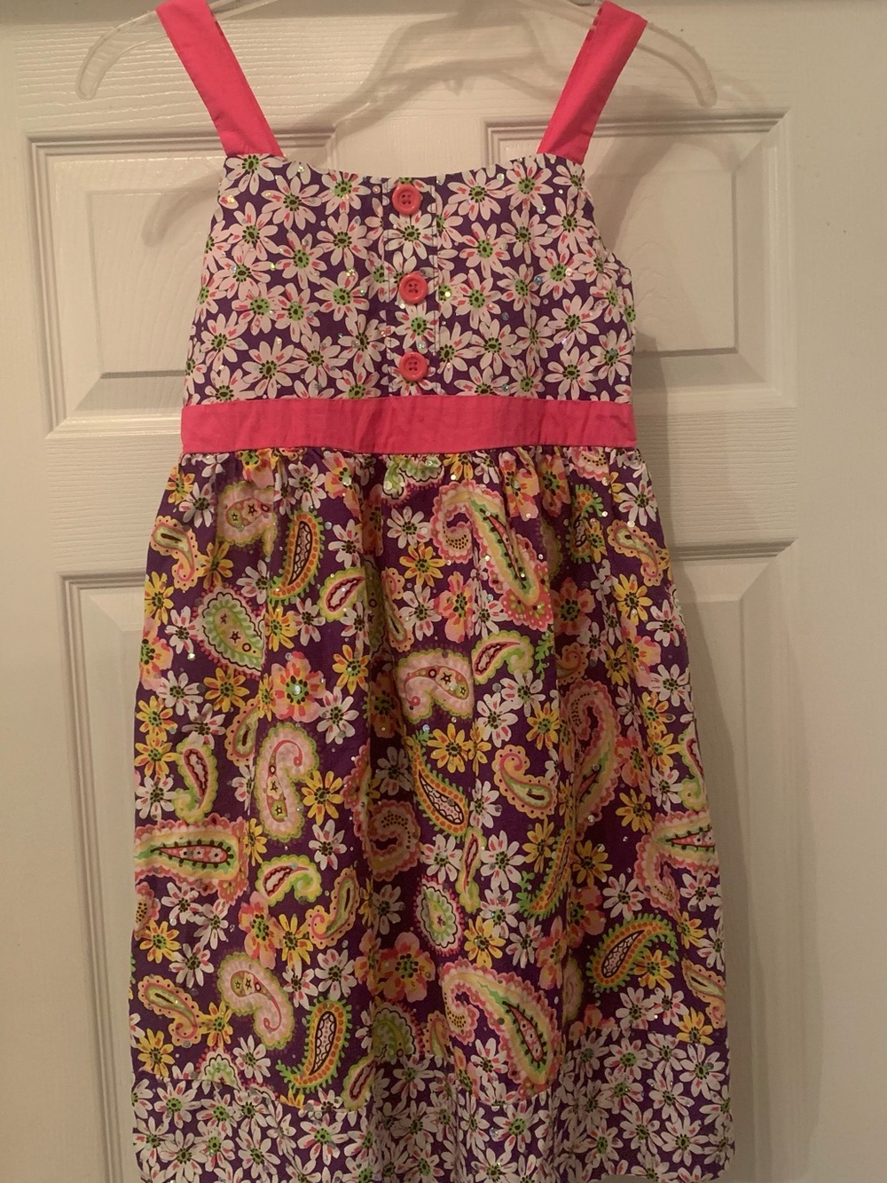 Bonnie Jean floral dress